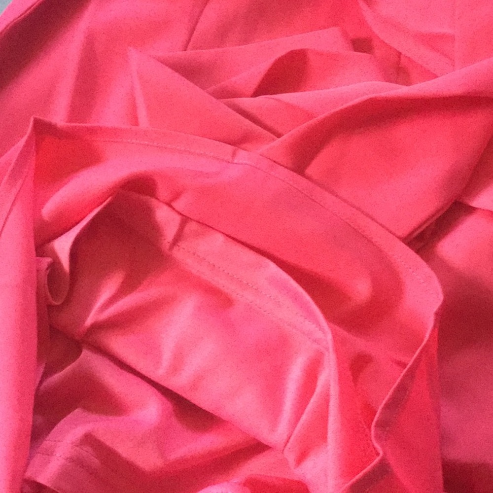 FUCHSIA SELF TIE V-NECK DETAILED LINED ROMPER - Picture 6 of 8